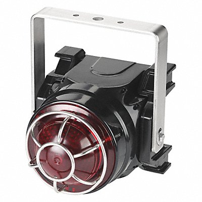 FEDERAL SIGNAL GLEDACTR Beacon Warning Light Red LED 7-1/2in H