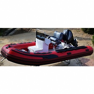 FSI FALALX470 Rescue Boat 186in. L X 86in. W Red/White