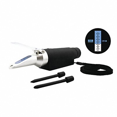 LAXCO INC RLB32ATC Analog Refractometer Brix 9in.Lx2in.H