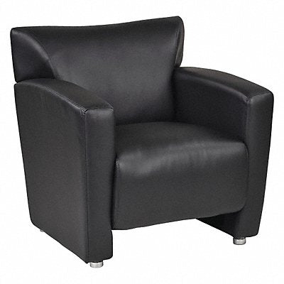 OFFICE STAR SL2911SU6 Reception Chair Faux Leather Black