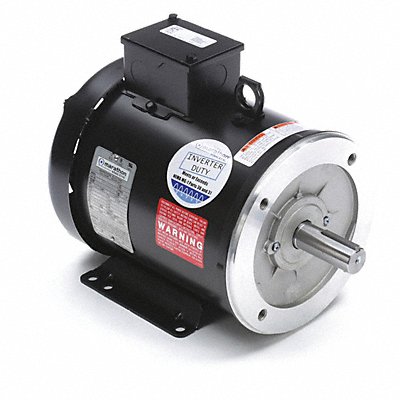 MARATHON MOTORS 182THFW7729 Motor 3 HP 1765 rpm 182TC 230/460V