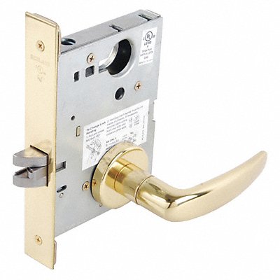 SCHLAGE L901007A605 Passage Latch 07A Trim Bright Brass