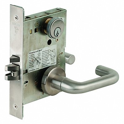 SCHLAGE L9080P03A626KDC123KWY Storeroom Lock 03A Trim SatinChrome C123