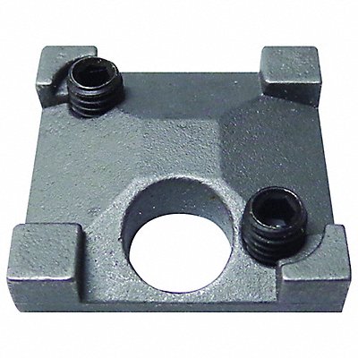 LCN 31303054 Hold Open Clip Silver Alum 1 L. 1 W.