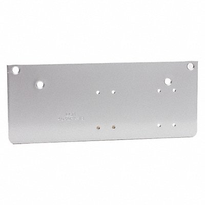 LCN 4040XP18PAAL Drop Plate Silver Alum 12-1/4 in L