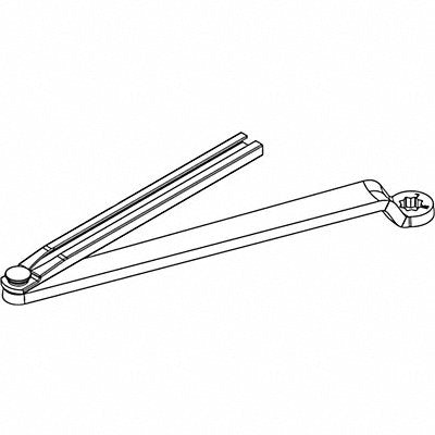 LCN 146077AL Arm and Forearm Alum 11-3/8 in L