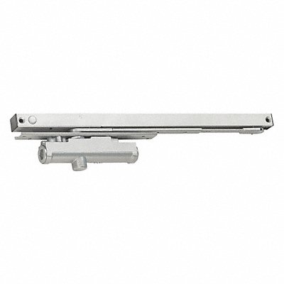 LCN 3133SESTD24VLHAL Surface Track Closer Slvr 1-3/8 in W