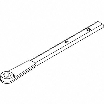 LCN 4040SE78AL Arm and Tube Silver Aluminum 7-1/4 in L