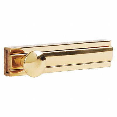 IVES 40B33IN Surface Bolt Brass 3 in Lx11/16 in W