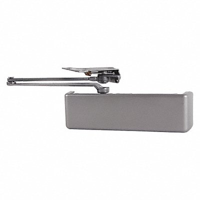 LCN 4111FLRHAL Surface Closer Slvr RH Hinge (Pull) Side