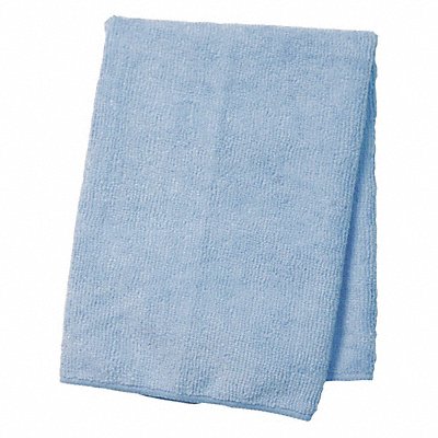 TOUGH GUY 46U234 Microfiber Cloth 16 x 16 Blue 1/EA