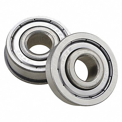GRAINGER 46U322 Precision Bearing Up To 1-3/8 in Hub PK2