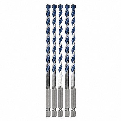 BOSCH HCBG0605T Hammer Masonry Drill 1/4in PK5