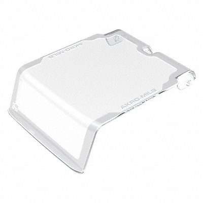 AKRO-MILS 30211CRY Bin Lid Clear Polystyrene 5 in