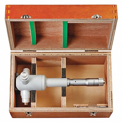 MITUTOYO 368875 Inside Micrometer 5 to 6 in Anvil Flat