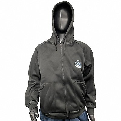 XPLORO 37084 Hooded Jacket Black 2XL