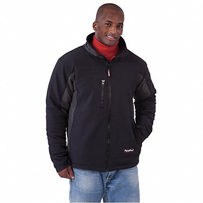 REFRIGIWEAR 0490RBCHXLG H4970 Jacket Insulated Mens Blk/Grey XL