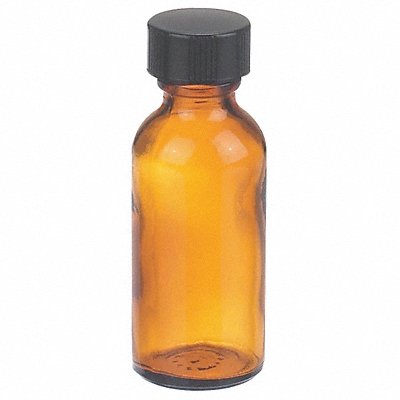 WHEATON W216848 Bottle 79 mm H Amber 31 mm Dia PK48