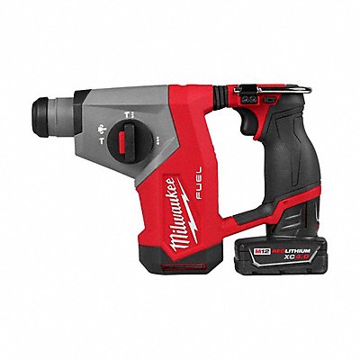 MILWAUKEE 250821XC Cordless Rotary Hammer Kit 5/8 in 12V