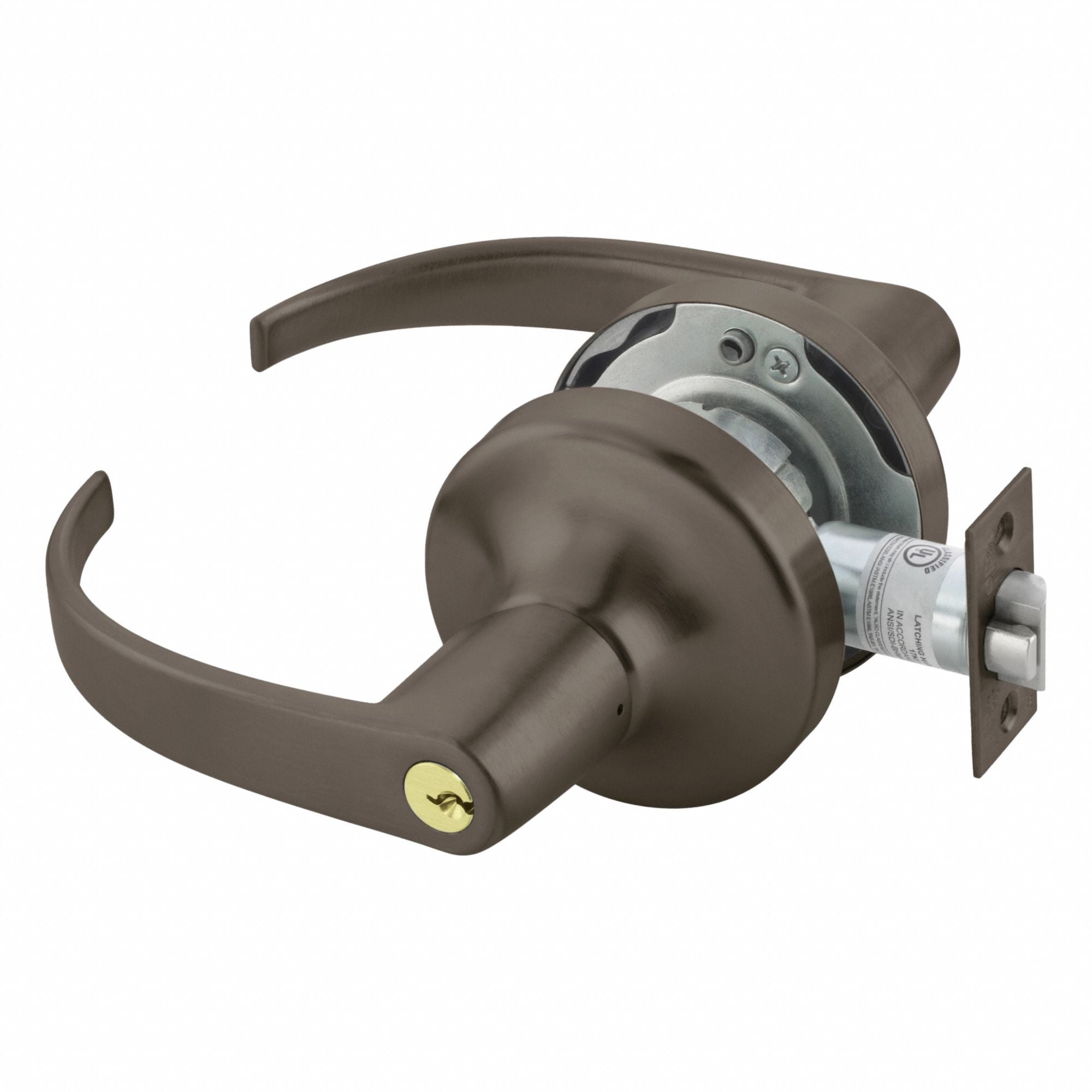 MCKINNEY 4708LNPB613ESCHC Door Lever Lockset Mechanical Classroom