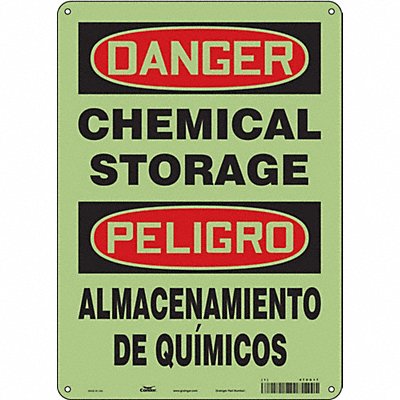 CONDOR 470G17 Safety Sign 14 in x 10 in Polyethylene