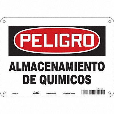CONDOR 470G32 Safety Sign 7 inx10 in Polyethylene