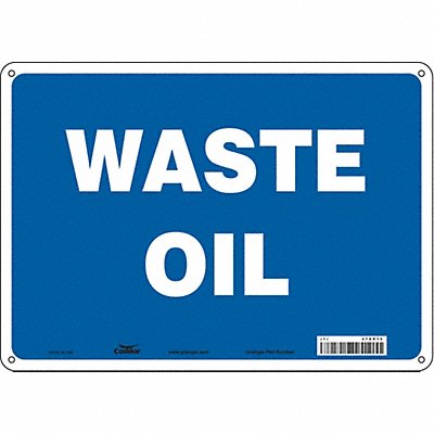 CONDOR 470R15 J8138 Safety Sign 10 inx14 in Polyethylene