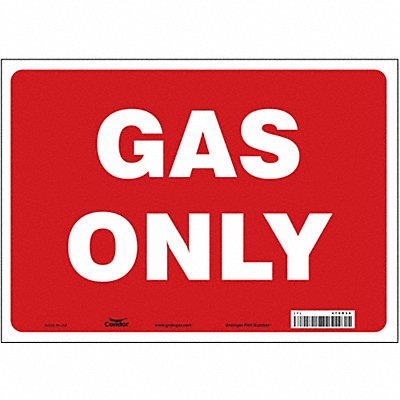 CONDOR 470R35 Safety Sign 10 inx14 in Vinyl