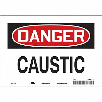 CONDOR 470T28 Safety Sign 7 inx10 in Vinyl