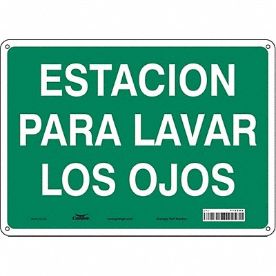 CONDOR 470Z60 Safety Sign 10 in x 14 in Aluminum