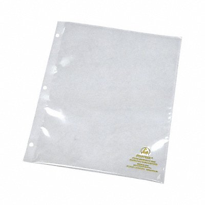 DESCO 47120 Shielding Bag 9-1/2 11 Open 3mil PK100