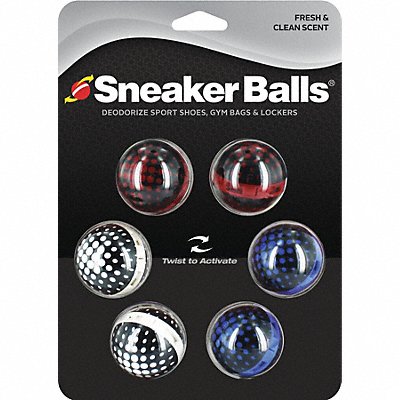 IMPLUS FOOTCARE 87021 Deodorizing Leave-In Balls 6Pack
