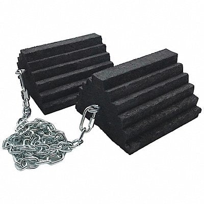 CHECKERS CH412112CH5 Wheel Chock 8 W x 12 D x 5 H PR