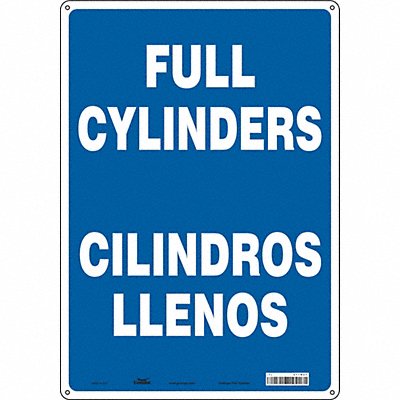 CONDOR 471M01 Safety Sign 20 in x 14 in Aluminum