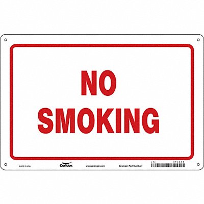 CONDOR 474C95 Safety Sign 24 in x 36 in Polyethylene