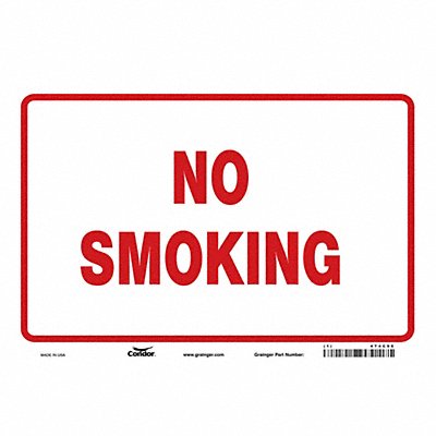 CONDOR 474C96 Safety Sign 24 in x 36 in Vinyl