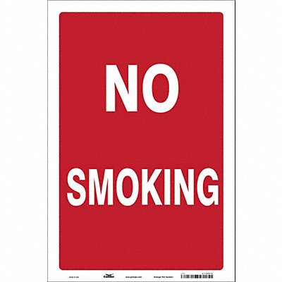 CONDOR 474D22 Safety Sign 18 inx12 in Vinyl