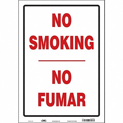 CONDOR 474D59 Safety Sign 20 in x 14 in Vinyl