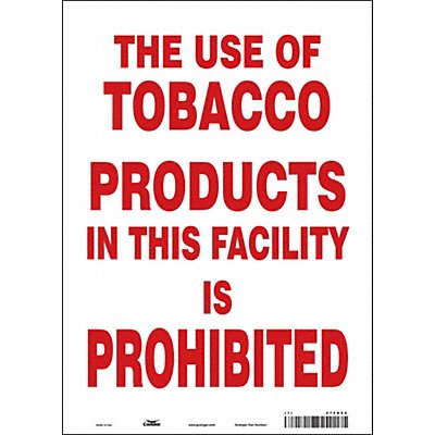 CONDOR 474K62 Safety Sign 14 in x 10 in Vinyl