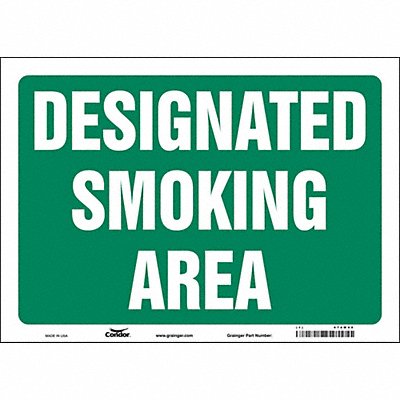 CONDOR 474M40 K1256 Safety Sign 10 in x 14 in Vinyl