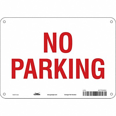 CONDOR 477X64 No Parking Sign 7 x 10