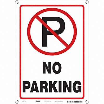 CONDOR 477X71 No Parking Sign 14 x 10