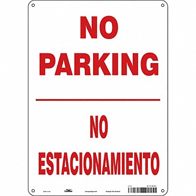 CONDOR 477Z81 No Parking Sign 14 x 10