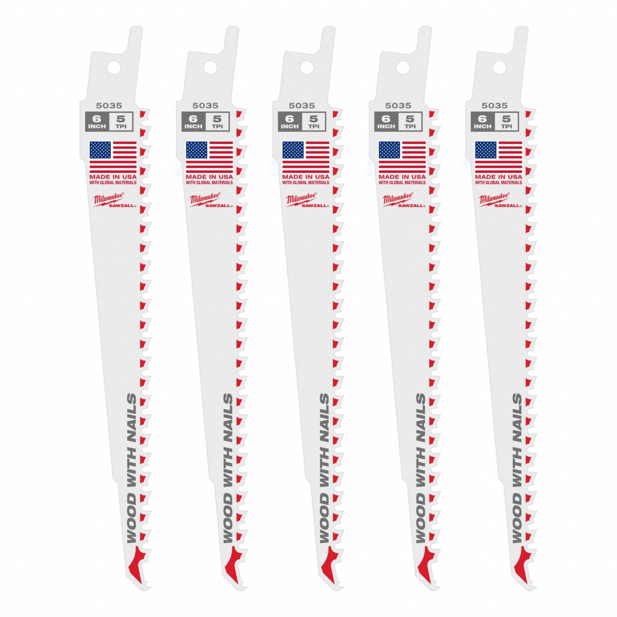 MILWAUKEE 48017035 SAW BLADE RECIPROCATING 6