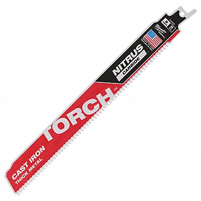 MILWAUKEE 48005362 9 7 TPI Torch Cast Iron Nitrus Carb 3PK