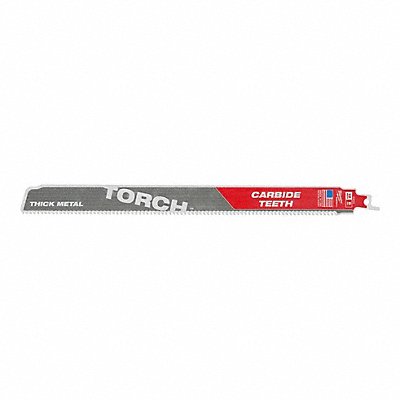 MILWAUKEE 48005303 Reciprocating Saw Blade L 12 TPI 8 PK3 Straight