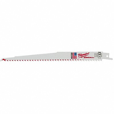 MILWAUKEE 48008036 Reciprocating Saw Blade L 9 TPI 5 PK25 Straight