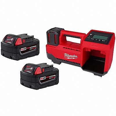MILWAUKEE 48111900000000 M18 XC5.0 Battery Two Pack+M18 Inflator