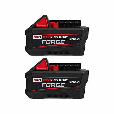 MILWAUKEE 4811186148111860 M18 REDLITHIUM FORGE XC6.0 Battery 2PK