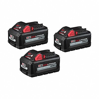 MILWAUKEE 4.81118624811186E+15 M18 REDLITHIUM HO XC6.0 Battery 3PK